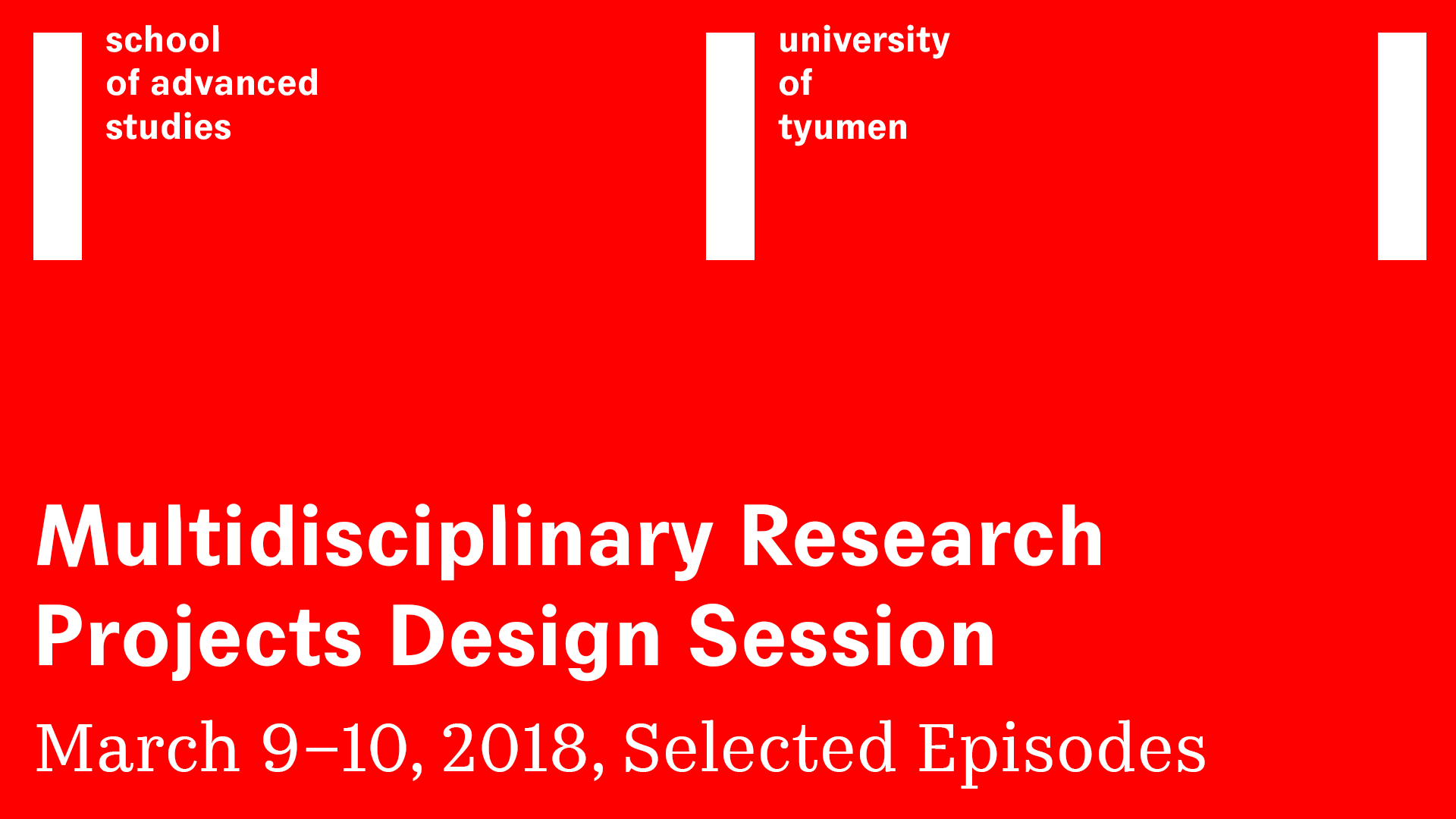 Select Discussion Episodes from Multidisciplinary Research Projects Design Session